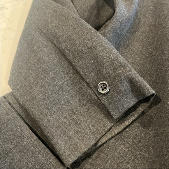 GAP Women's Charcoal Gray Dress Coat - Picture 9 of 9